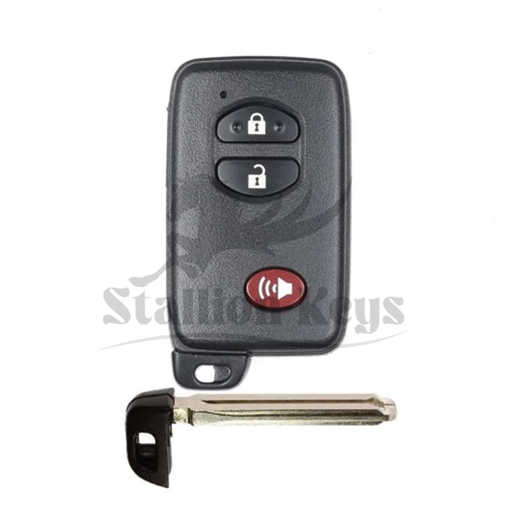 2011-2012 Toyota Prius 4 Runner / 3-Button Smart Key / PN: 89904-47430 / HYQ14AAB / AFTERMARKET 2011-2012 Toyota Prius 4 Runner / 3-Button Smart Key / PN: 89904-47430 / HYQ14AAB / AFTERMARKET